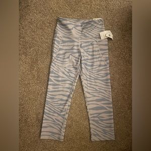 purple zebra print leggings